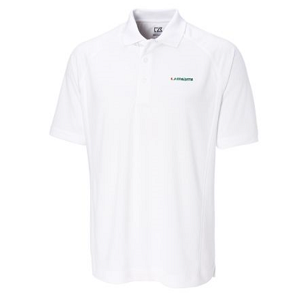 Miami Hurricanes CB DryTec Mogul Polo - White